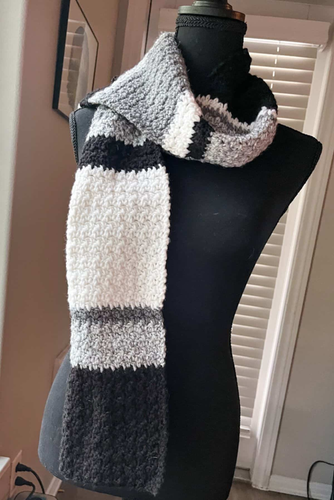 Best men's crochet scarf