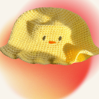 crochet duck hat pattern