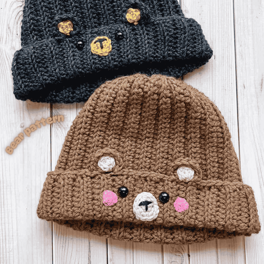 Best Crochet Bear Hat Pattern