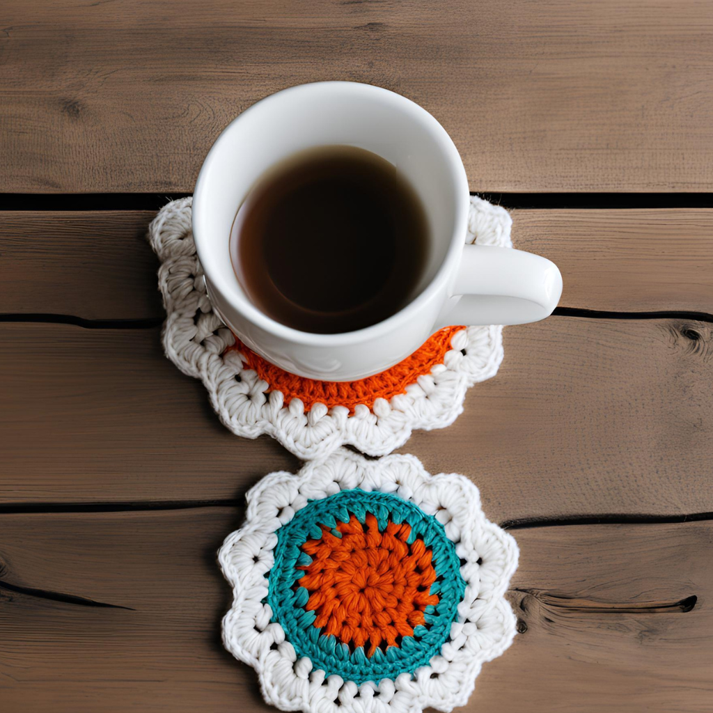 best snowman coaster crochet pattern