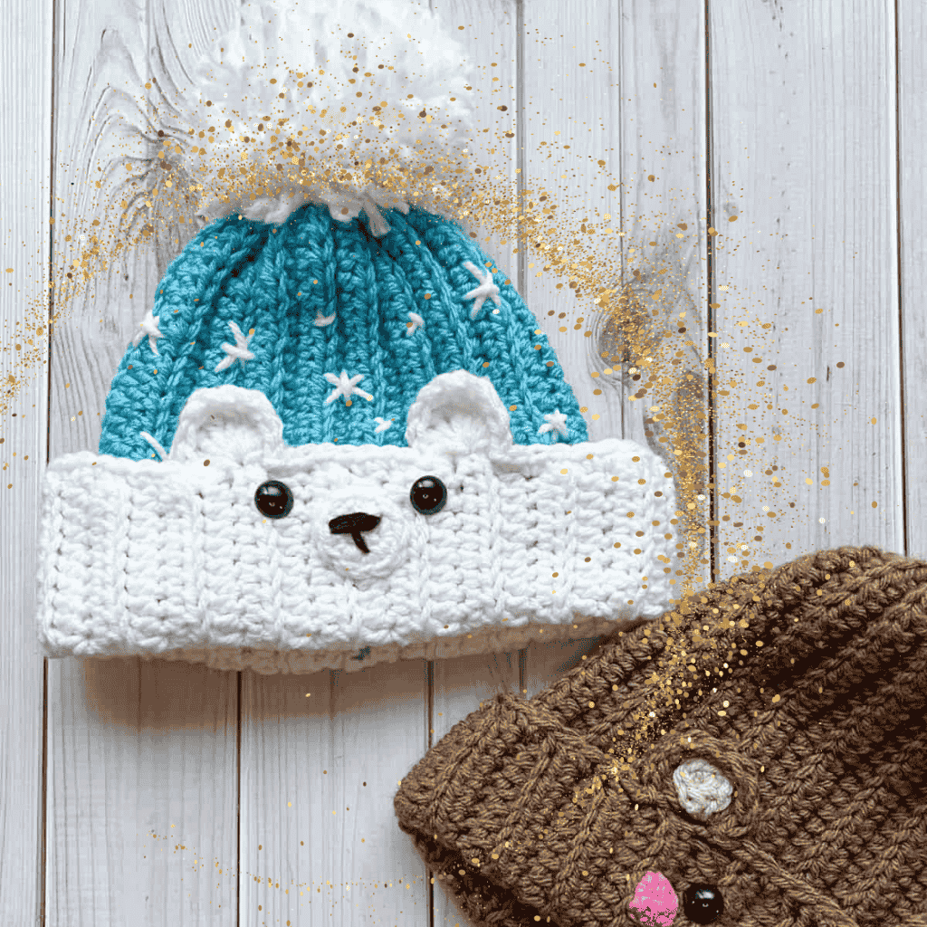 Best Crochet Polar Bear Hat